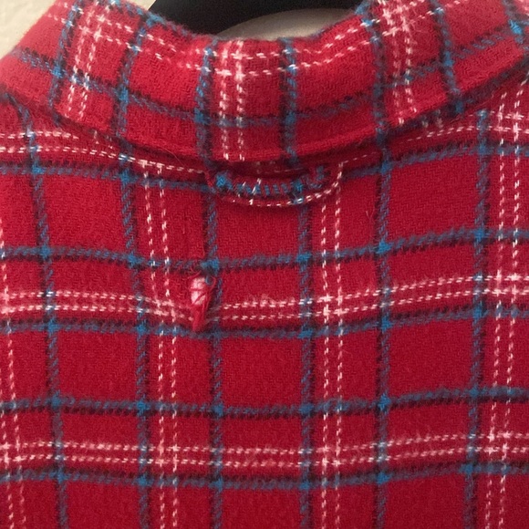 OVADIA Shacket. Red Plaid Oak Workshirt w/ Pockets Men’s Small - Picture 8 of 8